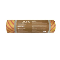 Tapis d’exercice avec arcs abstraits imprimés de 10 mm – 61 cm x 172,7 cm, Combinaison de jaune