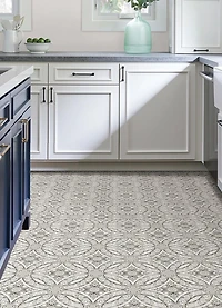 FloorPops Oasis Peel and Stick Floor Tiles Set of 20