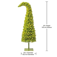Holiday Time Lawndale 6' Pre-Lit Regular Full Spruce Christmas Tree - Green