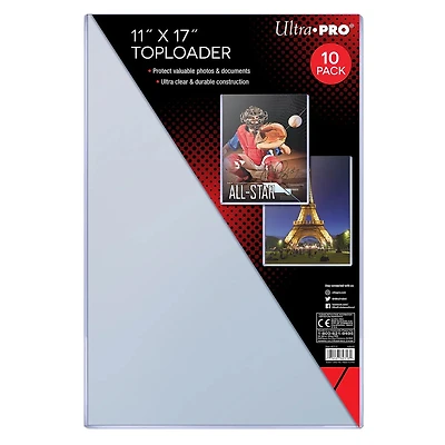 Ultra PRO 11" x 17" Toploaders (10ct)