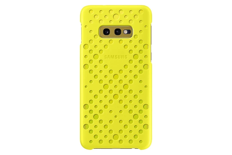 Samsung Pattern Cover White+Yellow