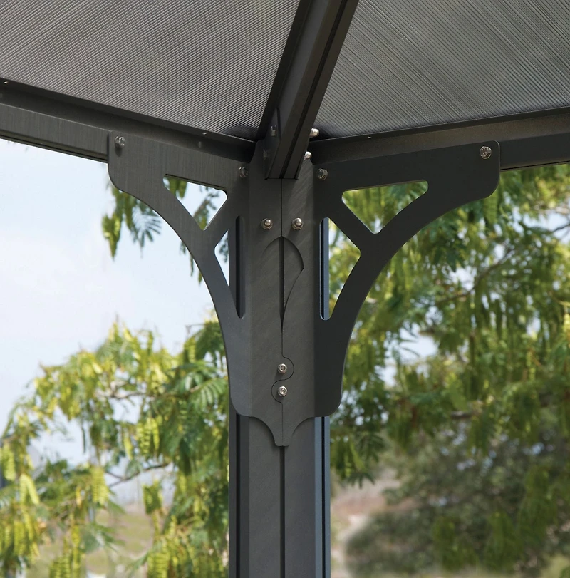 Palram 10 ft. X 10 ft. Palermo Gazebo