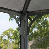 Palram 10 ft. X 10 ft. Palermo Gazebo