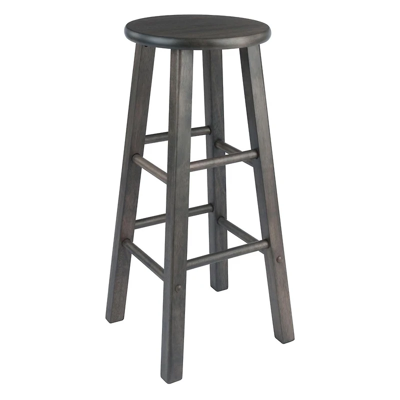 Winsome Element Tabouret de bar 29po Gris