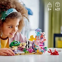 LEGO Creator Les animaux marins 31158 Ensemble de construction (421 pièces) Comprend 421 pièces, 8+ ans
