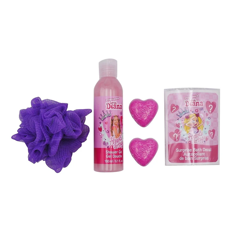 Love Diana, Bath Set in Reusable Bath Bucket