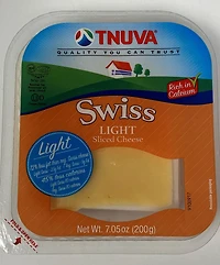 Fromage tranché lite suisse Tnuva Fromage tranché suisse