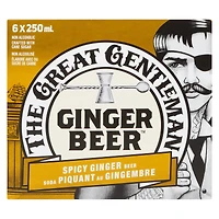 The Great Gentleman Soda Piquant au Gingembre 6x250ml
