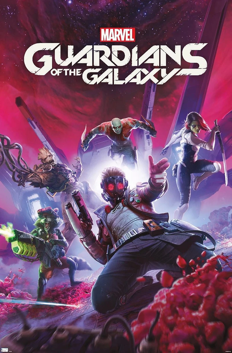 Jeu vidéo Marvel's Guardians of the Galaxy - Illustration clé