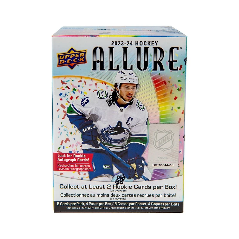 2023-24 Upper Deck Allure Hockey Blaster Box