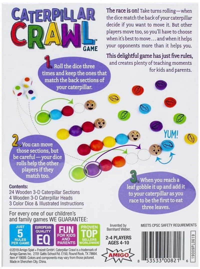 CATERPILLAR CRAWL - ENGLISH