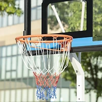 2.1-2.6m Basketball Hoop and Stand with Weighted Base, Portable on Wheels