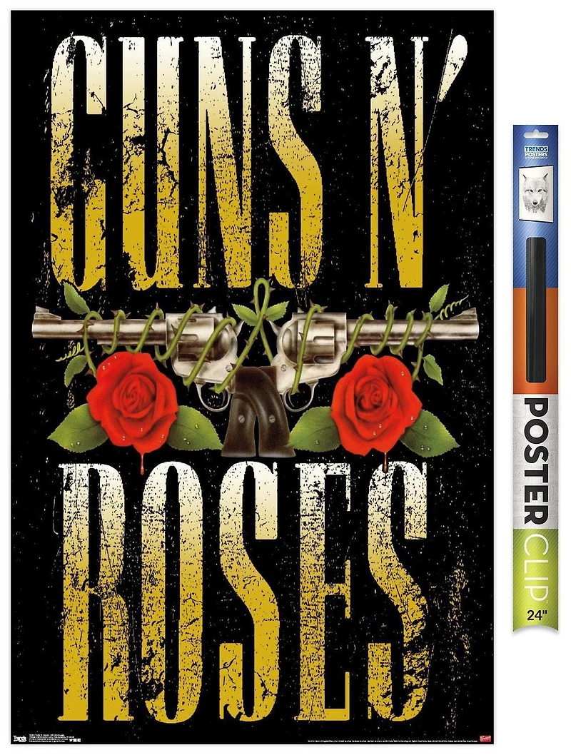 Guns N' Roses - Stacked Logo Wall Poster