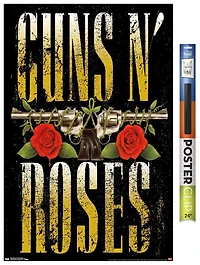Guns N' Roses - Stacked Logo Wall Poster