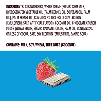 Hershey's Strawberries in Cookies ‘N’ Creme, 8 oz (Frozen), StbryWhteChoCkieCrmb