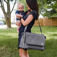 bblüv - Ültra - Complete Diaper Bag (Charcoal)