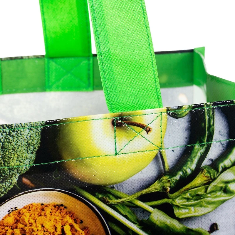 Sac d’épicerie réutilisable avec poignées, Sac réutilisable pour les courses