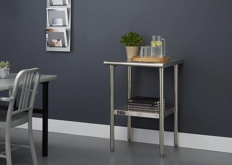 TRINITY EcoStorage™ NSF Stainless Steel Prep Table