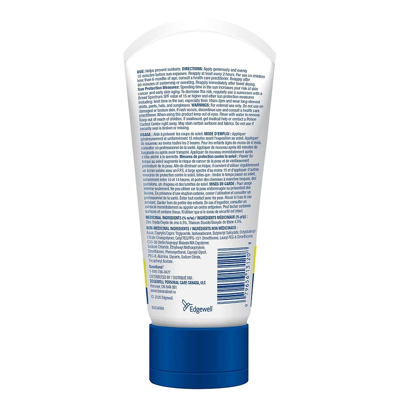 Banana Boat® Simply Protect™ Kids Mineral Sunscreen Lotion SPF 50+, 150mL
