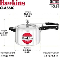 Hawkins Classic 5.0L Induction, 4.06 mm thick