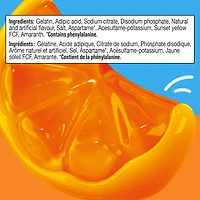 Mélange De Poudre Pour Gelée Orange, Sans Sucre Ajouté, Boîte De 10, 2 G