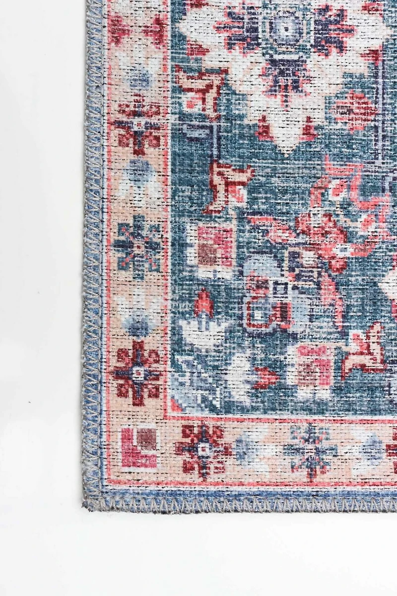 ECARPET Oriental Indoor Area Rug Flatweave Carpet for Living Room, Bedroom, Eco Friendly, Machine Washable, Senneh Collection