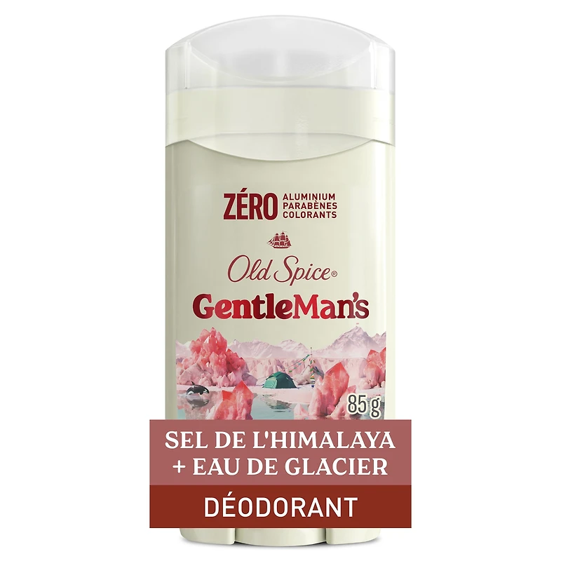 Désodorisant sans aluminum pour hommes Old Spice Gentleman’s blend, Himalayan Sea Salt 85g