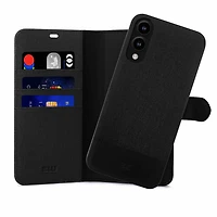 Blu Element Étui Folio 2-in-1 Noir pour Samsung Galaxy S25 Edge