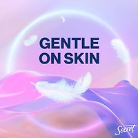 Désodorisant en bâton Secret Tout le corps sans aluminium pour femmes avec notes de pêche et de vanille 68G