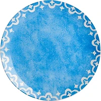 Tia Mowry 12 Piece Fine Ceramic Dinnerware Set, Blue