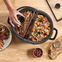Multicuiseur Duo Crock-Pot et mijoteuse programmable avec fonction cuire à four
