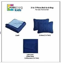 Mainstays Kids Reversible Quilt in a Bag