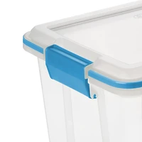 Boîte étanche transparent moyenne de 19 litres 19 litres