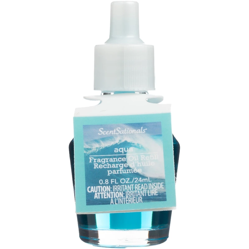 Huile Scent Charm ScentSationals - Aqua 0.8 Fl oz, 24 mL Recharge