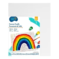 HELLO HOBBY PANNEAUX DE TOILE 3 PAQUET 20,3 cm x 25,4 cm CHAQUE UNITÉ 20,3 cm x 25,4 cm CHAQUE UNITÉ