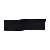 KISS - Foulard en satin doux Colors & Care, extra-long, 1,52 m - Noir