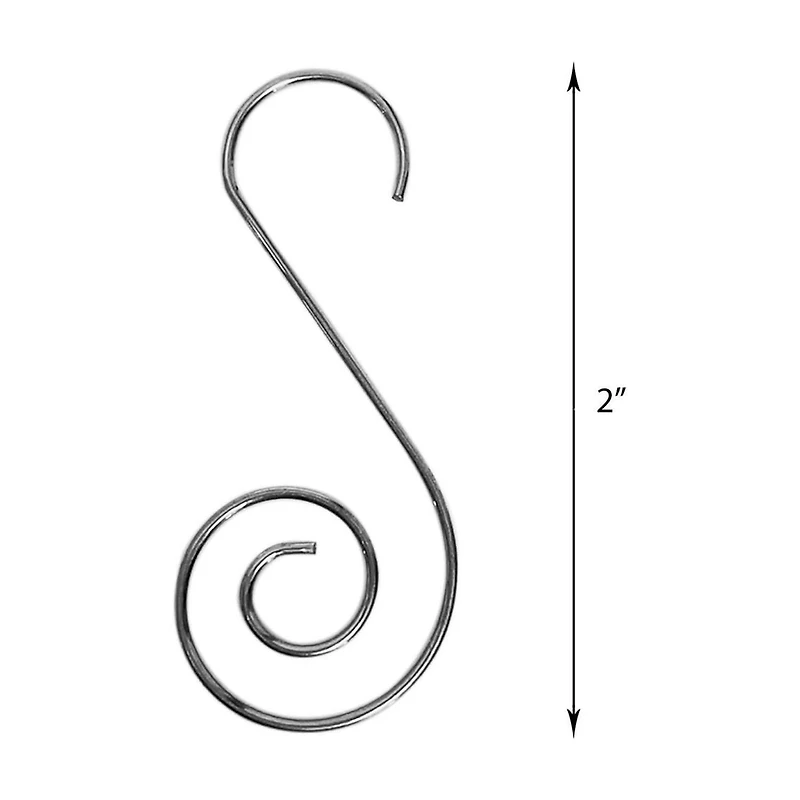 HOLIDAY TIME ORNEMENT DE CROCHET DE BASE EN ARGENT 20CT