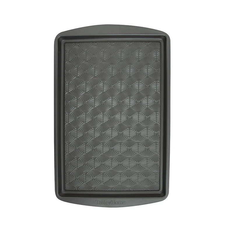 Jeu de 3 plaques de cuisson en métal antiadhésives Taste of Home 3064 - 15 x 10 pouces