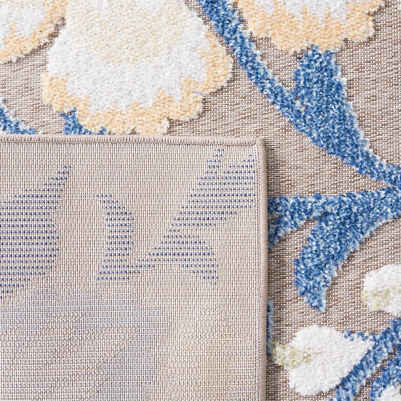 SAFAVIEH Sarasota Averill Floral Indoor/Outdoor Area Rug