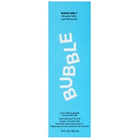 Bubble Skincare Magic Melt Lait Micellaire, 120ml, Nettoyant facial démaquillant Bubble Magiv Melt Lait Micellaire
