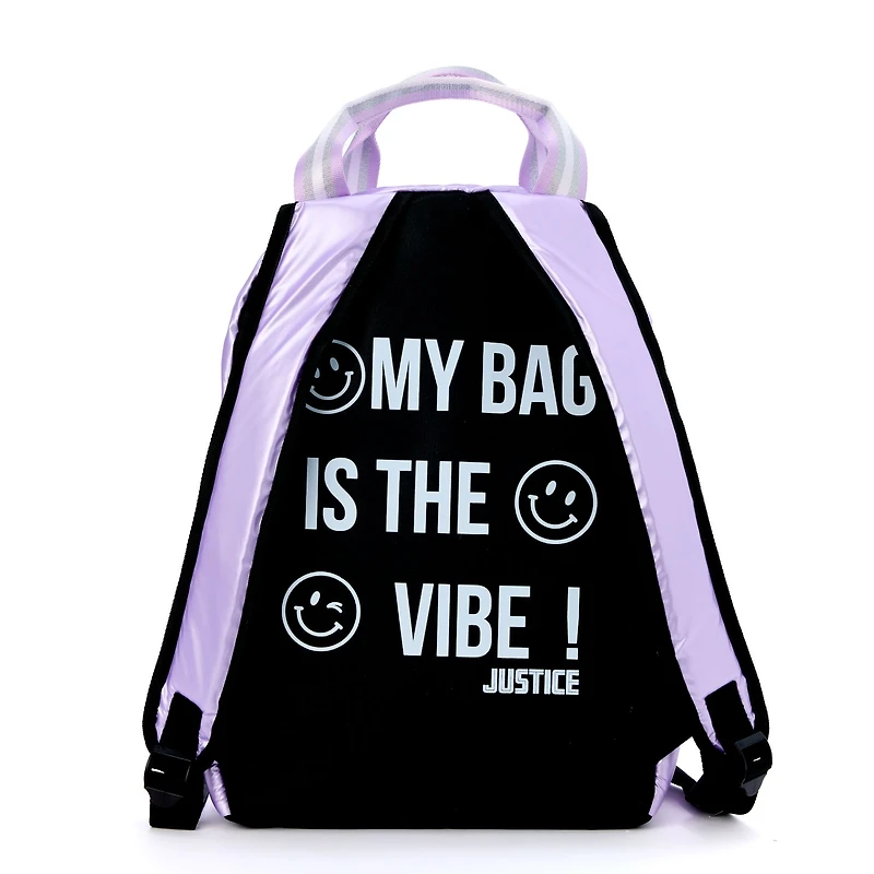 Ensemble sac à dos et boîte à lunch Justice Lilac Dream