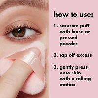 e.l.f. Cosmetics Houpette rose halo Un ensemble de 3