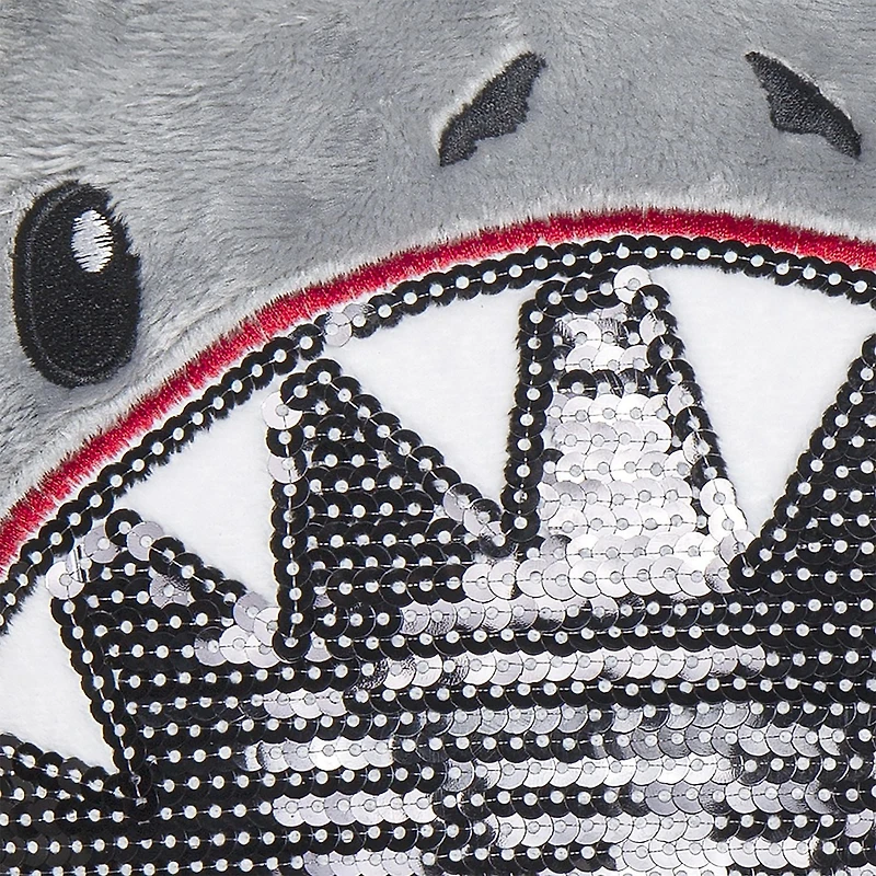 Jeté à capuchon pour enfant Requin, 76x127 cm