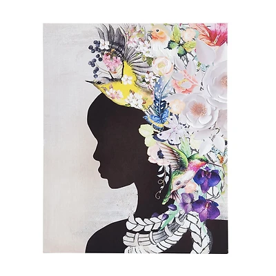 Impression sur toile embellie Natural Woman de hometrends