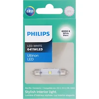 Philips 6411 Ultinon LED, blanc,Ampoule d’intérieur de voiture, paquet de 1