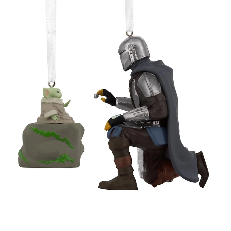 Hallmark Christmas Ornaments (Star Wars: The Mandalorian and Grogu), Set of 2
