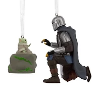 Hallmark Christmas Ornaments (Star Wars: The Mandalorian and Grogu), Set of 2