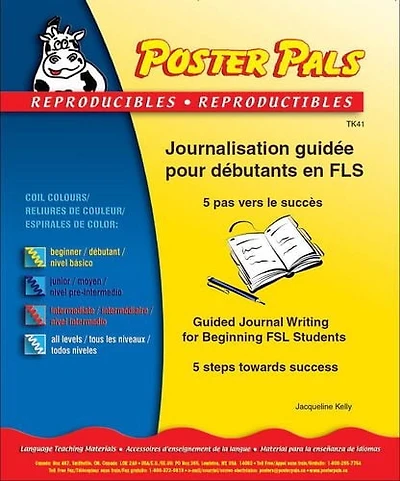 Poster Pals French (Fsl) Guided Journaling Classroom Reproducibles