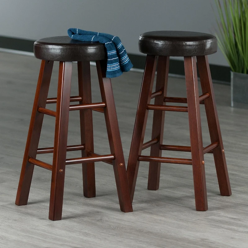 Ensemble de 2 tabourets comptoir Maria