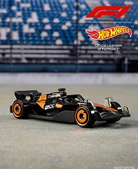 Hot Wheels Bundle -Formula 1 Sprint Race Circuit Track Set with 3 Die-Cast Toy Cars & Set of 5 Formula 1-Themed 1:64 Scale Die-Cast Toy Cars